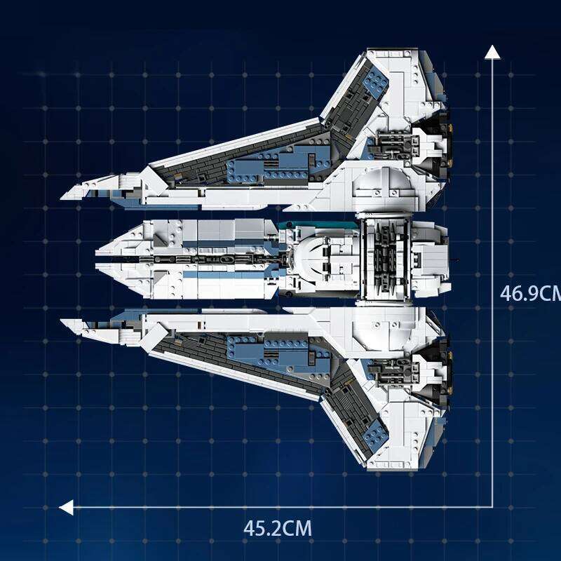 2948PCS Fighter Model Building Bricks MOC MOC-188327 Battleship Spacecraft Blocks Kit Aldults Collection Toys Gift For Boys Kids Z260306