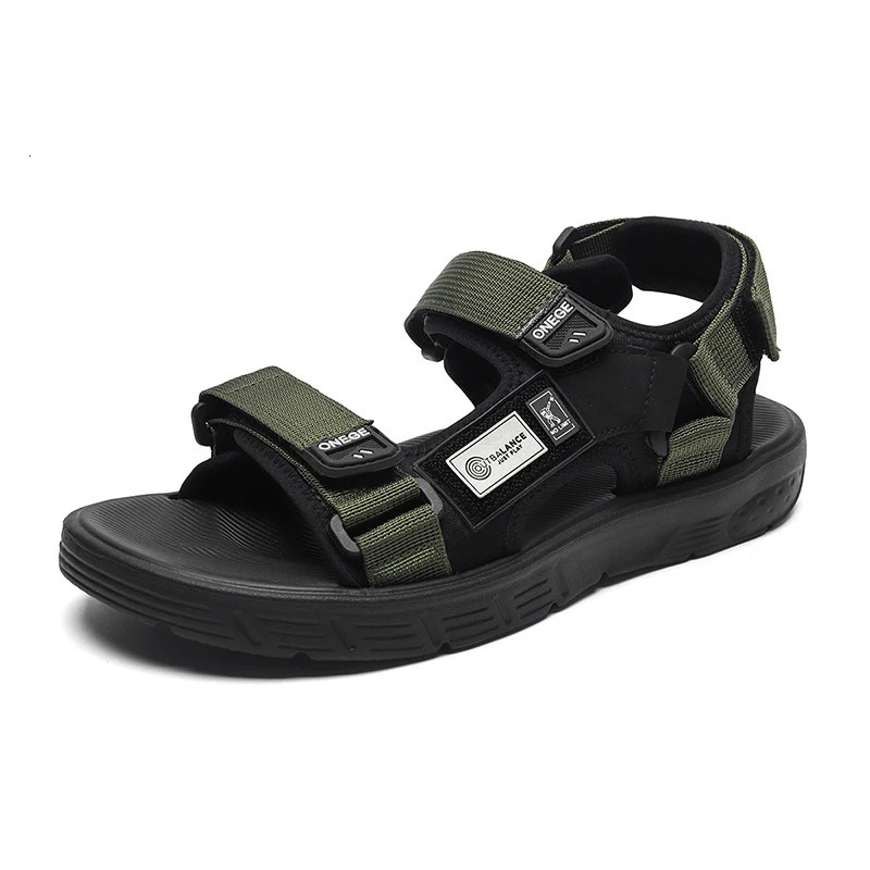 A Pair of Mens Summer Casual Shoes Fashionable Sports Trendy Wear-Resistant Sandals Cool Beach Shoes 260304