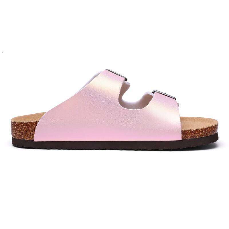 Litfun Cork Clogs Slippers For Women Fashion Outdoor Anti-Slip Beach Sandals Ladies Summer Trends Mules Shoes With Arch Support