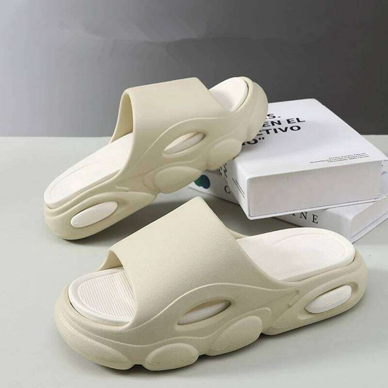 Litfun Platform Men Summer Slippers Fashion Comfort Unisex House Shower Slides Outdoor Non-Slip Beach Shoes Soft EVA Flip Flops