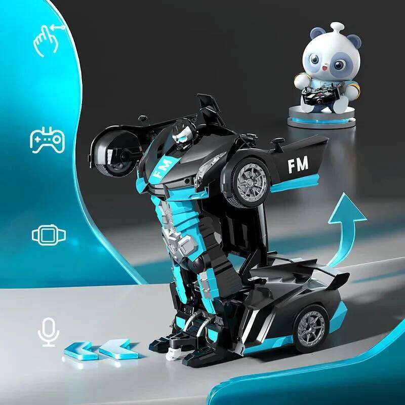 1:12 36cm RC Car Robot Gesture Sensing Deformation Fighting Robots Modles Transformation Remote Control Cars Toys Gifts for Boys C260305