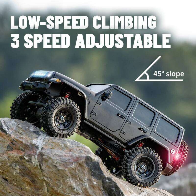 JHD For JJRC PRO 1:18 Rc Three Level Adjustment Dual Speed 4WD C8801 Suspension Off-Road Car With More Battery C260305