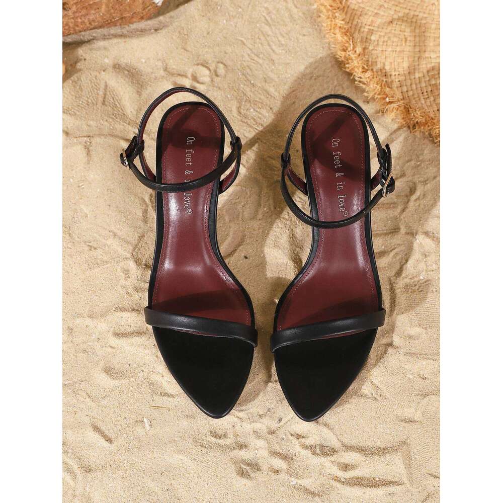2025 Summer New Sexy Pointed Strap High Heels Stiletto Elegant Party Dance Ladies Sandals