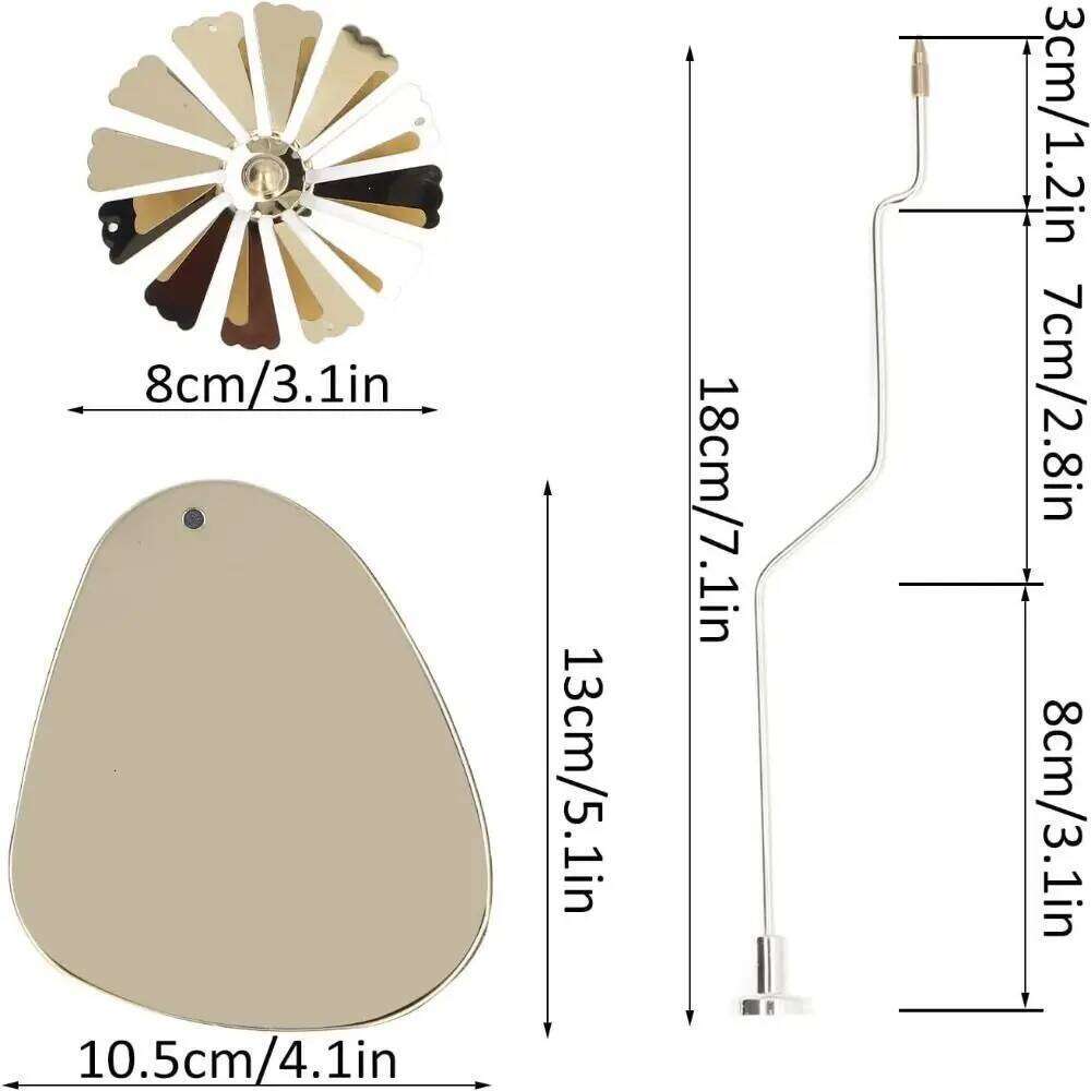 Carousel Spinner Rotating Stick Tray Spinning Candle Rotary Holder XJ260305