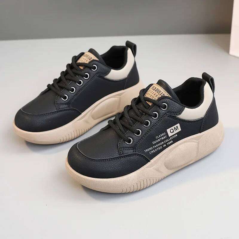 New 2024 Spring Thick Sole Elevated Sports Women's Student Street Casual Board Shoes
