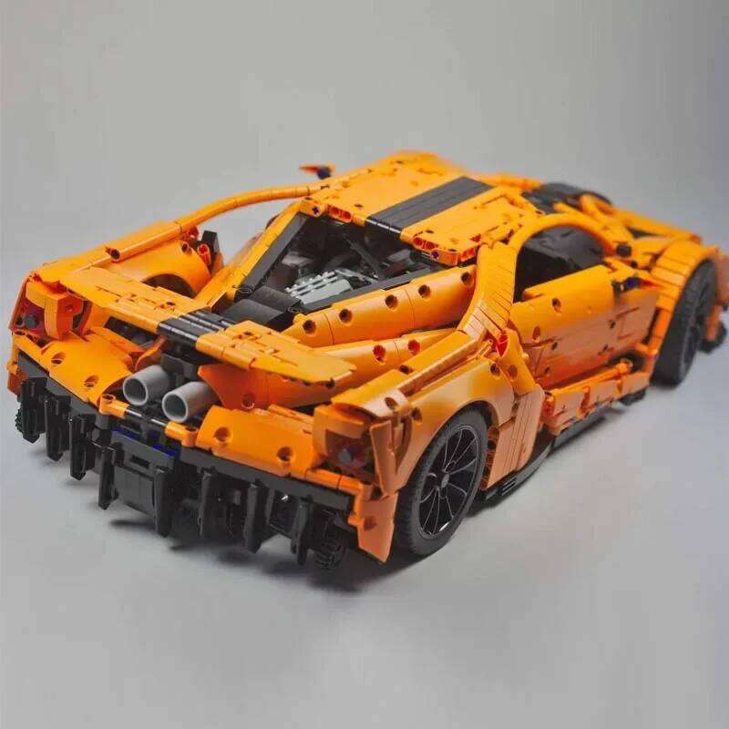 MOC Technical GT Sport MOC-10792 Super Racing Car Remote Control Power Model Building Blocks Bricks Toys Boys Birthday Gifts Z260305