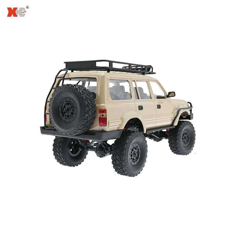 WPL C54 C54-1 1/16 2.4G Remote Control 4X4 Off Road LC80 Model LED Light Climbing RC Truck Electric Toy Car Gift for Boy C260305