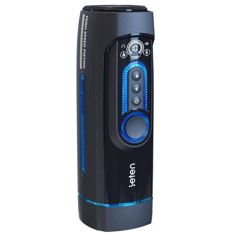 Leten Retractable High Speed Piston Male Masturbator Moaning Thrusting Heating Vagina Masturbation Cup Pussy Sex Toys For Men W260305