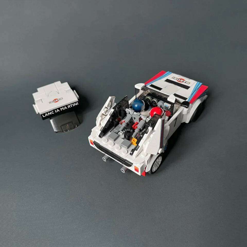 Garage 419PCS MOC champio Lancia Delta S4 Building Blocks Assembling the Model Toy Brick Children's Birthday Gifts With Stickers Z260306