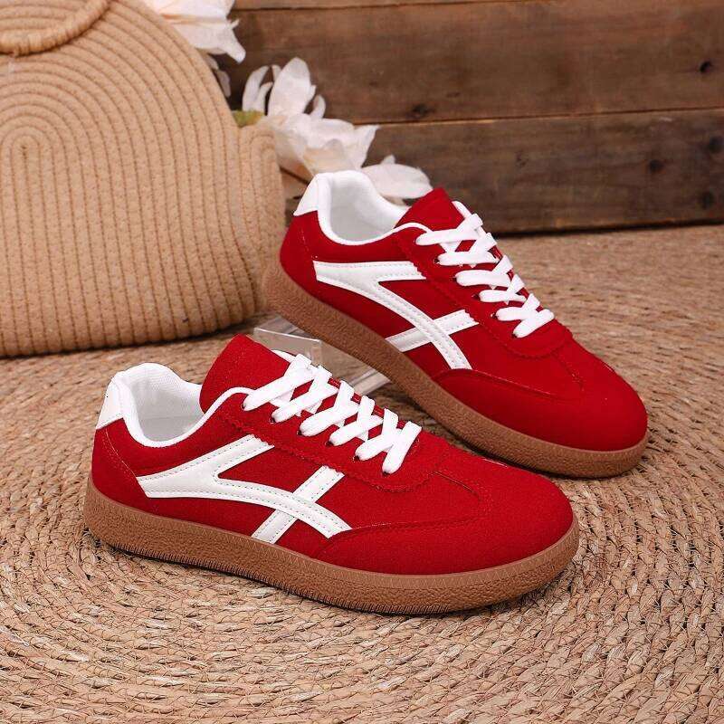 2025 Spring New Women's Fashion Simple Vulcanized Outdoor Anti slip Comfortable Casual Shoes
