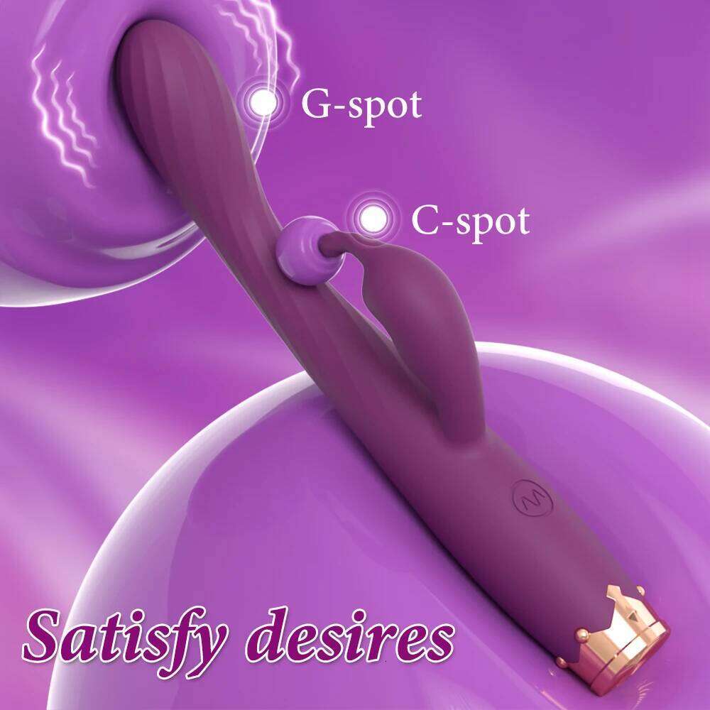 Powerful Rabbit Vibrator For Women Clitoris Stimulator Female G Spot Vibrating Vagina Masturbator Adult Sexy Toys W260305
