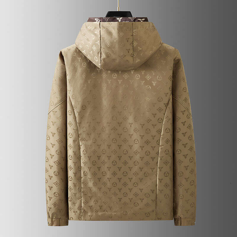 2026 Autumn New Lightweight High-End Hooded Jacket Casual Trendy Brand Top Men's Clothing
