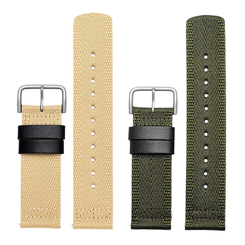 2m nylon quick release watchband for mountain watch PRW-60Y/61/50Y/70Y/30 PRW-6900Y/6800 series nylon canvas watch strap 260304