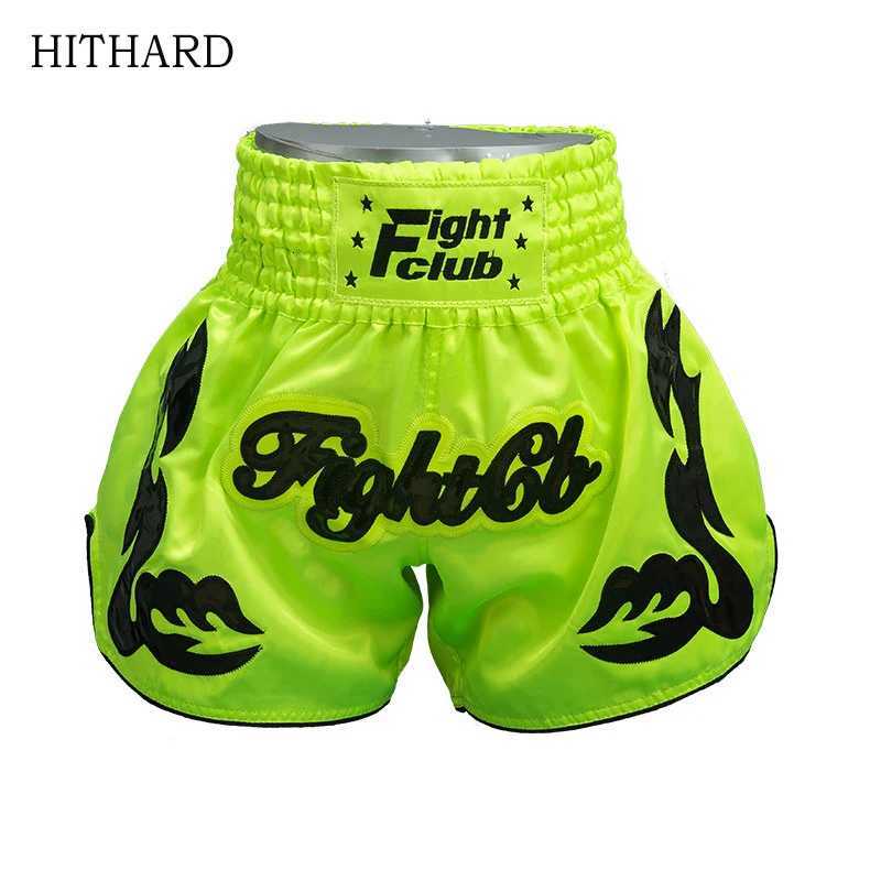 Boxing Shorts for Men Women Kids Muay Thai Shorts Sanda Martial Arts MMA Clothing Gym Fitness Training Fight Kickboxing Pants X260306