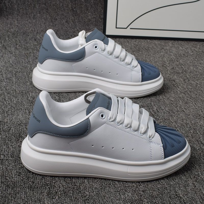 designer 2025 Summer shell-toe white sneakers, fashionable simple casual shoes, versatile men's and women's sports shoes