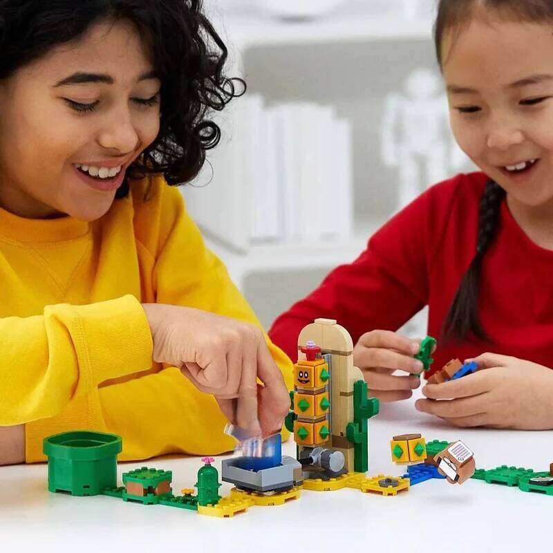 Compatible with Brothers Building Blocks Adventure Game Series Super Desert Key Thorn Ball Expansion Level 71363 Toy Z260306