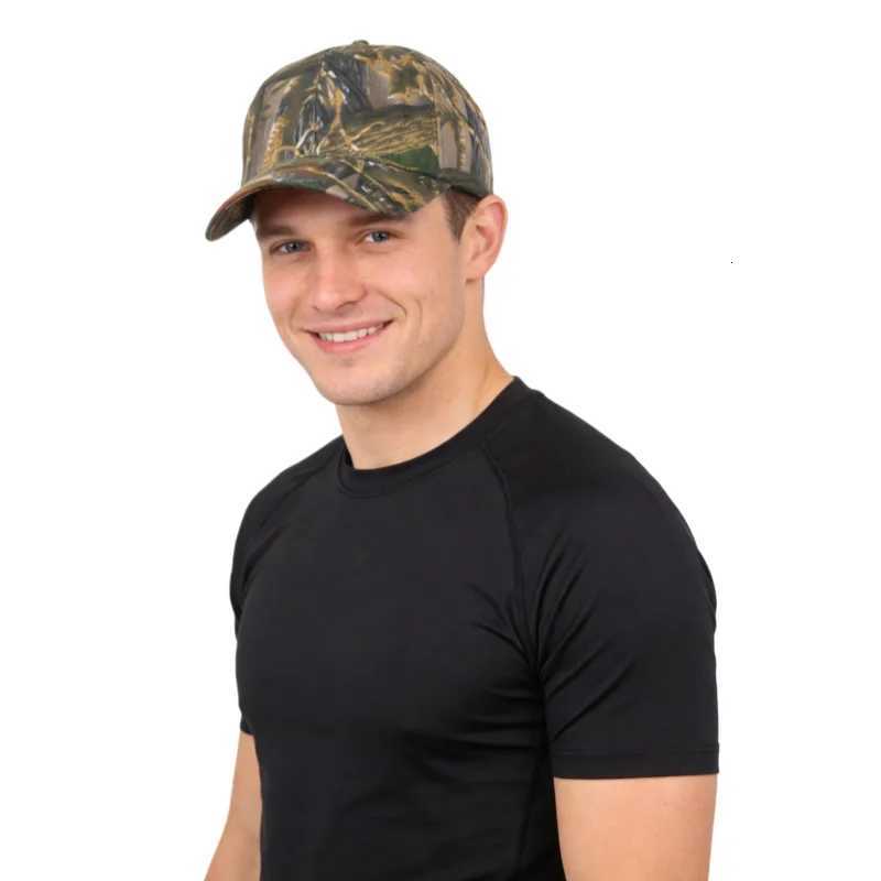 Summer Outdoor Sport Baseball Caps Leaf-Printed Jungle Camouflage Caps Mens and Womens Camouflage Baseball CapRunning Cap S260306