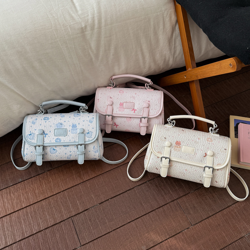 High end spring new luxury handbag small square bag shoulder bag multifunctional women's crossbody bag designer bag