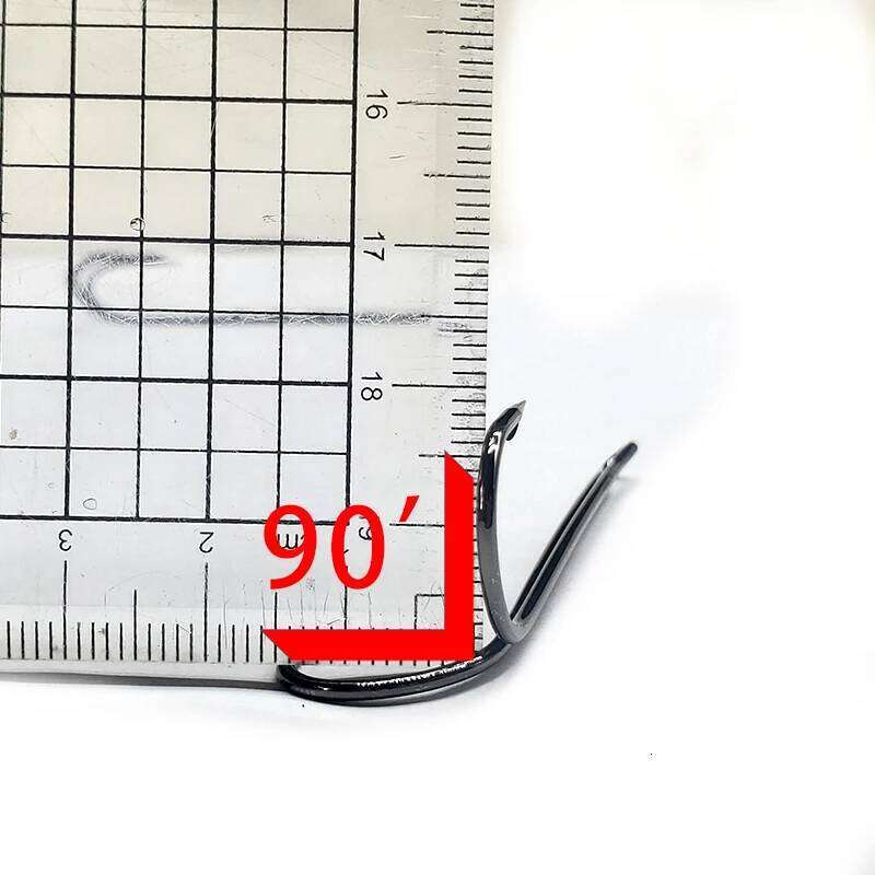 TAKEDO 10PCS 9883 Long Shank Double Weedless Fishing hook Fly Tying Hook for Jig Bass Fishhook fishing tackle For Soft Lure S260305