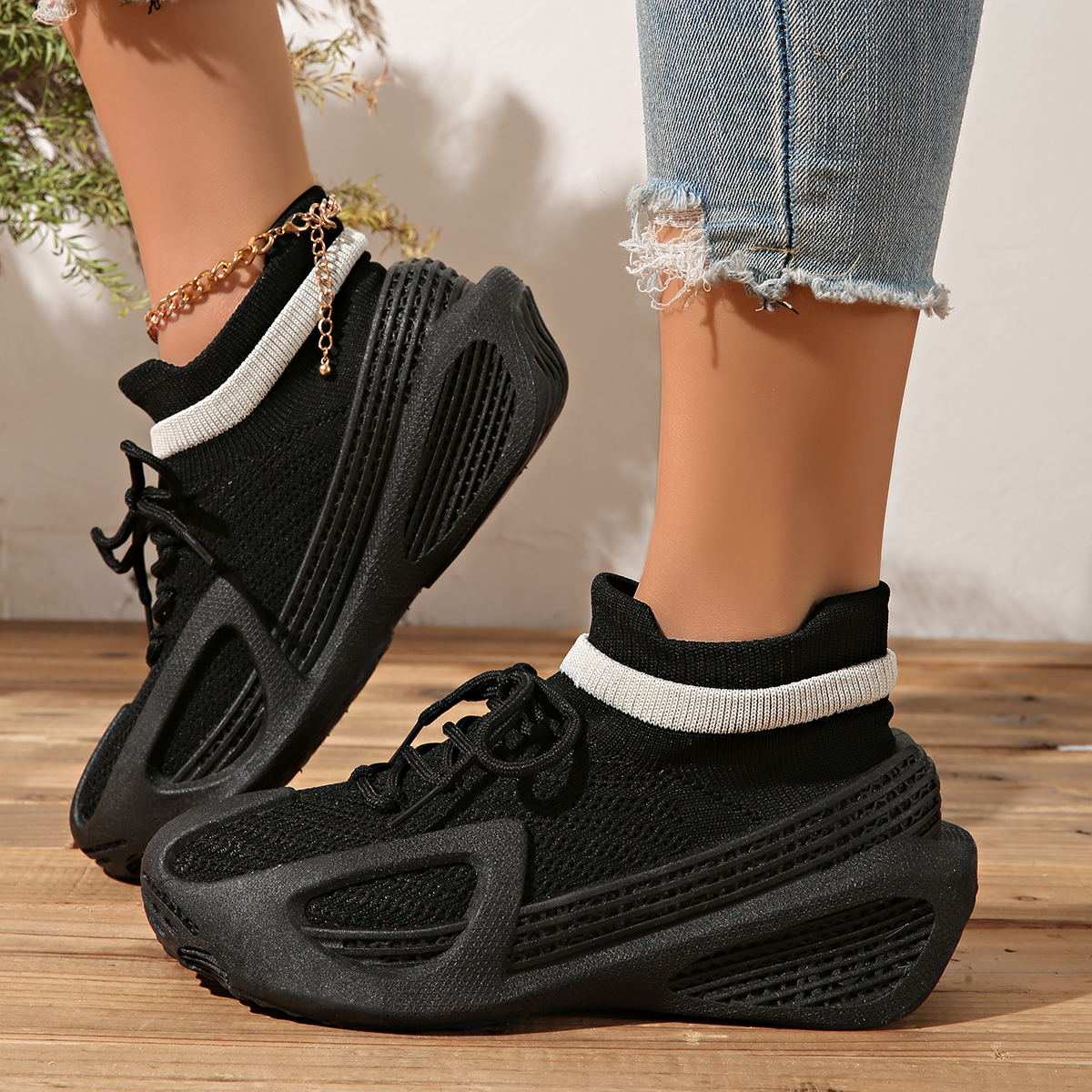 Women's Sneakers 2026 New Autumn Mesh Breathable and Versatile Casual Soft Slip-on Single Shoes High quality outdoor sports shoes