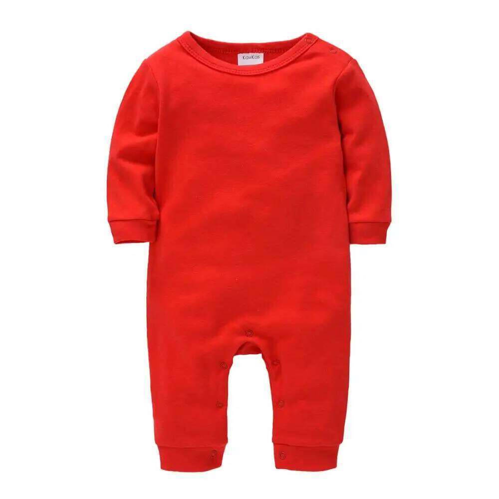 Honeyzone Newborn Romper Unisex Baby Clothes Black Full Sleeve Infant Jumpsuit Cotton Bodysuit One-Piece Twins Ropa Bebe 0 - 12M Z260306
