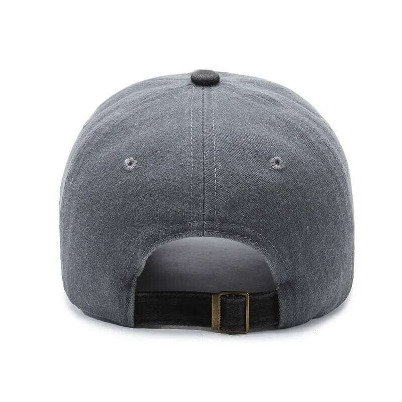 European American Maple Leaf Retro Baseball Men and Women Washed Cotton Duck Tongue Spring Summer Outdoor Color Matching Hat Y260304