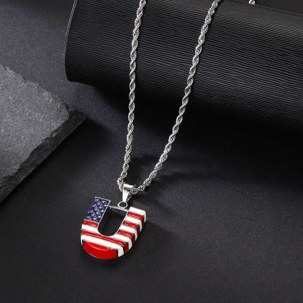European and American Cross-Border Necklace for Men, Hip-Hop Niche Pendant, High-Quality Alloy Rhinestone Cuban Chain, Manufacturer Wholesale