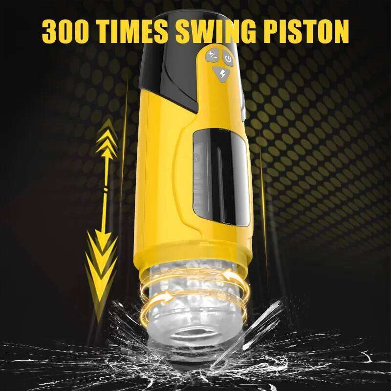 4 IN 1 Male Masturbation Automatic Telescopic Sucking Blowjob Vibrator Masturbator Cup Pussy Real Vagina Sex Toys for Men 18+ W260305