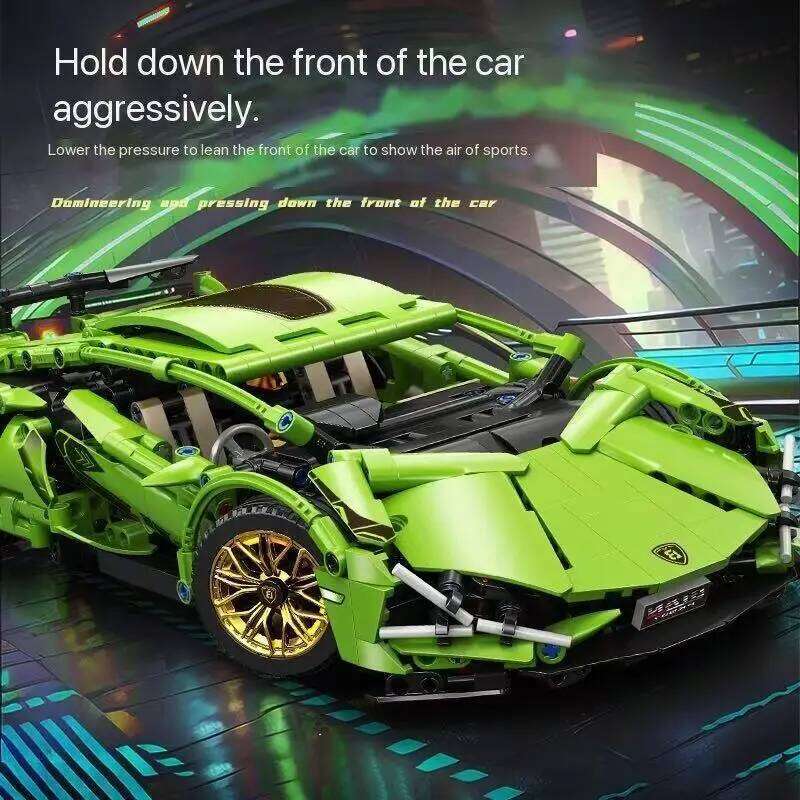 1:14 Explorer Building Kit, Educational Remote Control Car for Teens, 1314 Pieces DIY Model Gift Z260306