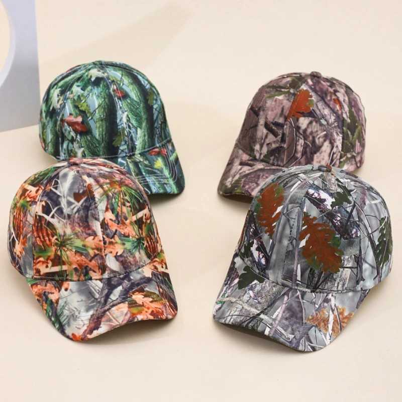 Baseball Caps Plant Leaves Print Adjustable Outdoor Snapback Hat for Men and Women Travel Beach Anti-Sun Female Peaked Cap Hats S260306
