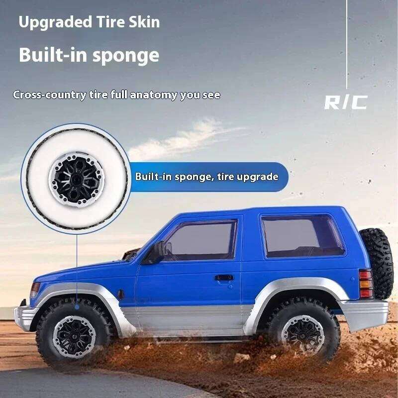 LDRC 1/14 LD1297 RC Remote Controlled With Lighting Variable Speed Car Four Wheel Drive Drift Racing Model Toy Boys Gift C260305