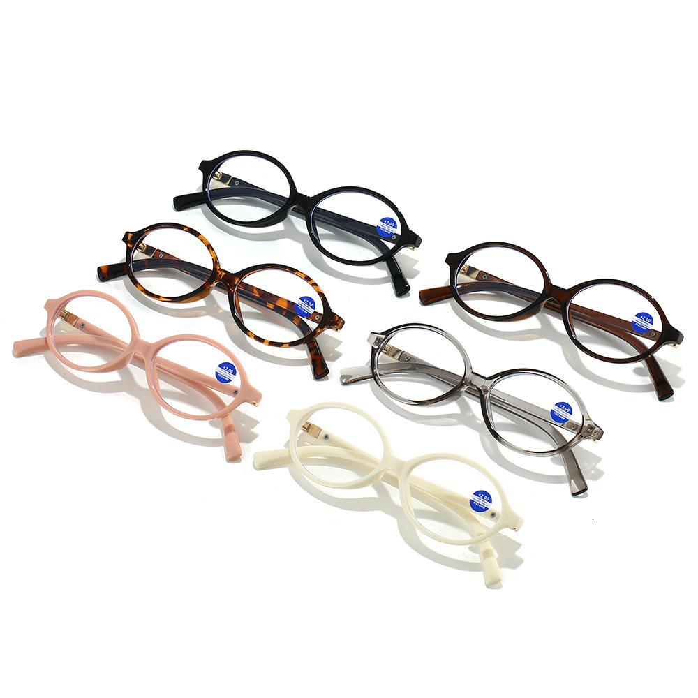 Cool Square 2026 New Versatile Retro Small Anti-Blue Light Reading for Men and Women Leopard Print Frame Glasses