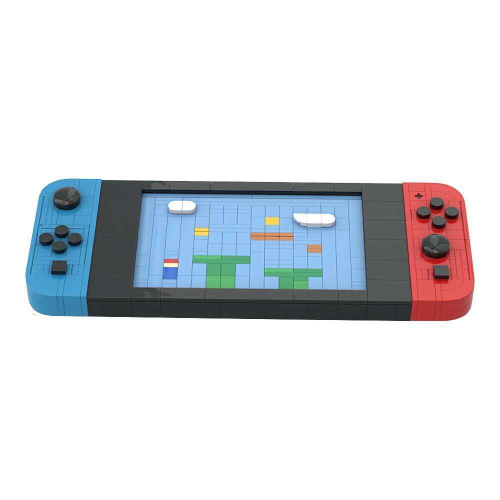 MOC Switchs Game Console Building Blocks Nintendoed Entertainment System Model Bricks Kid Toys Birthday Gifts Z260305