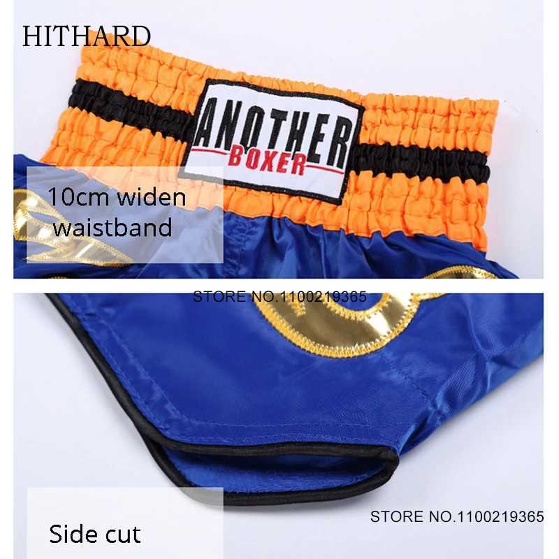 Panties Muay Thai Boxing Shorts Womens Men Kids Satin Gym Sports Martial Arts MMA Workout Clothing Thai Boxing Kickboxing Pants X260306