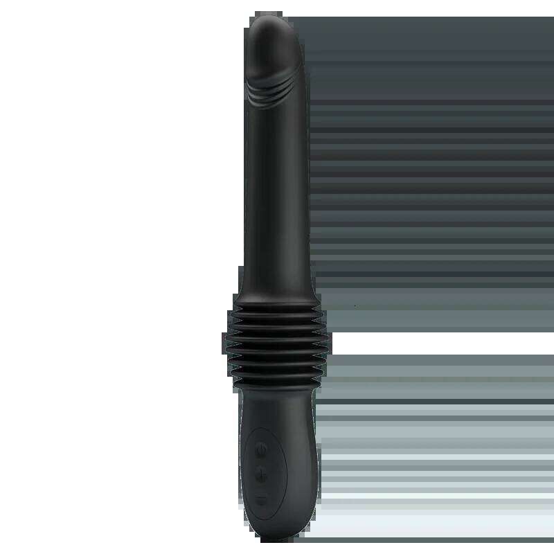 Fully Automatic 70mm Long Telescopic Thrust Dildo Vibrator Realistic Cock G Spot Female Masturbator Anal Sex Toys For Women W260305