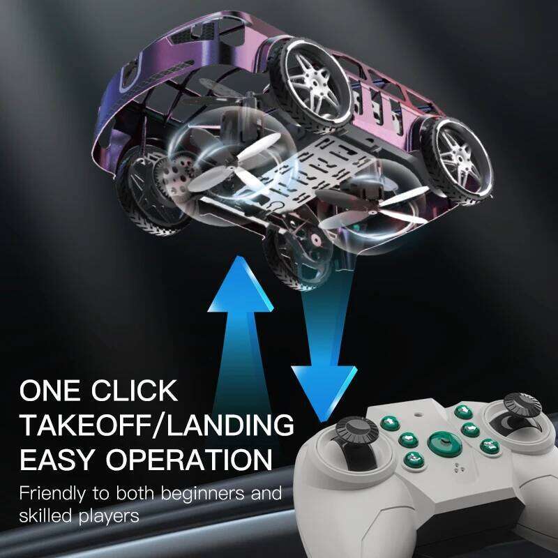 ZLL SG900 PRO Car 2-In-1 Air-Ground Flying 2.4GHz RC Quadcopter Headless Mode With Electric Aerial Vehicle Mini Dron Toys C260305