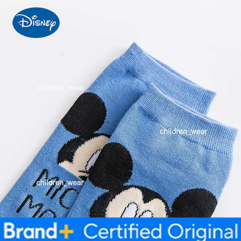 Disney Summer Fashion Womens Socks Mickey Mouse Donald Duck Character Kawaii Cartoon Harajuku Happy Funny Cotton Short Socks H260306