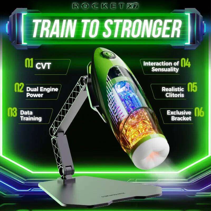 Male Masturbator Toys for Men Intelligent Training Sex Machine Telescopic Vibration Heating App Pocket Pussy Blowjob W260305