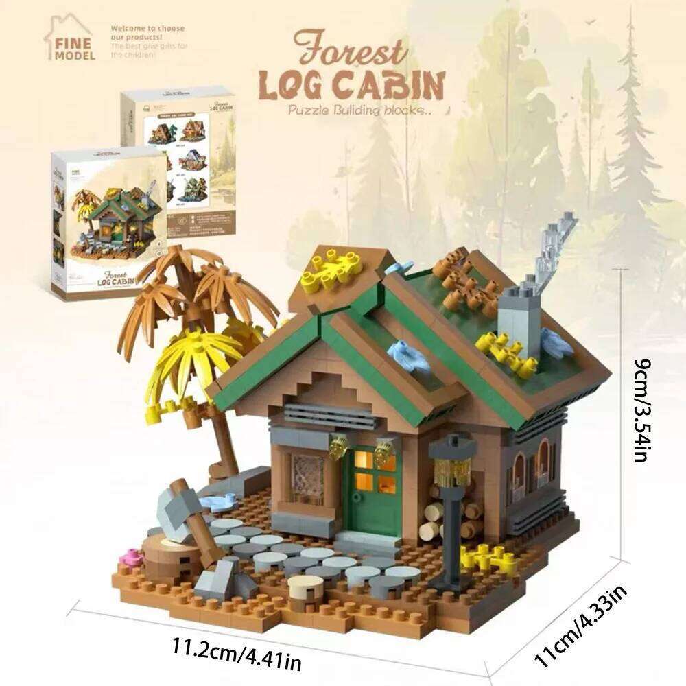 Unique Treehouse Gift Set - Complete DIY Wooden Model, Perfect for Birthday & Anniversary Present Z260305