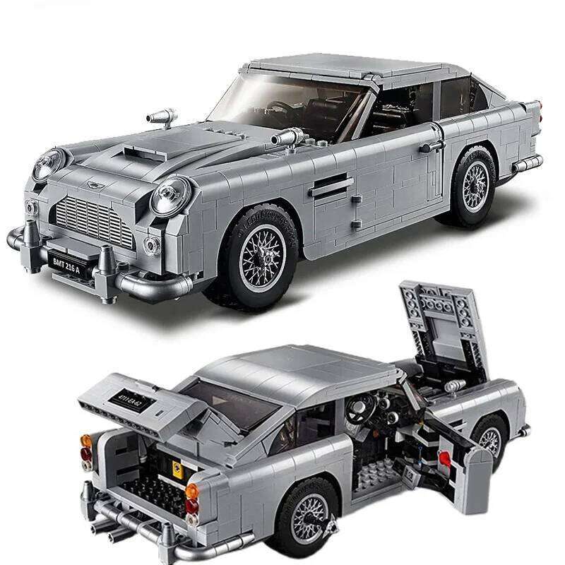 1439PCS Technical Movie 007 DB5 Classic Car Building Blocks Bricks Vehicle Toys Birthday Gifts For Kid Boy Z260305