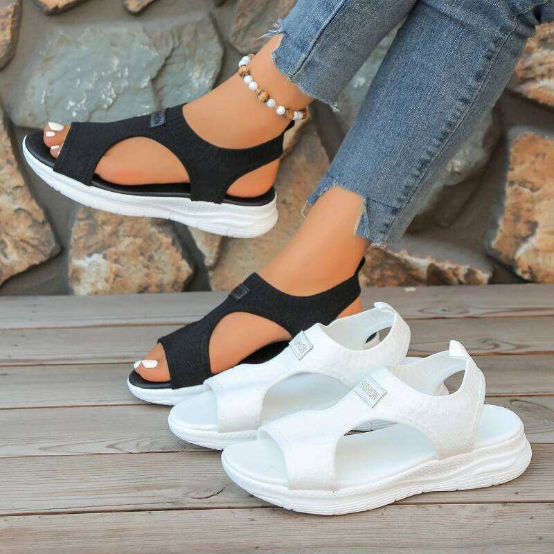 2026 New Women's Fashion Hot Selling Sandals One Step Lightweight Walking Plus Size Comfortable Casual Shoes