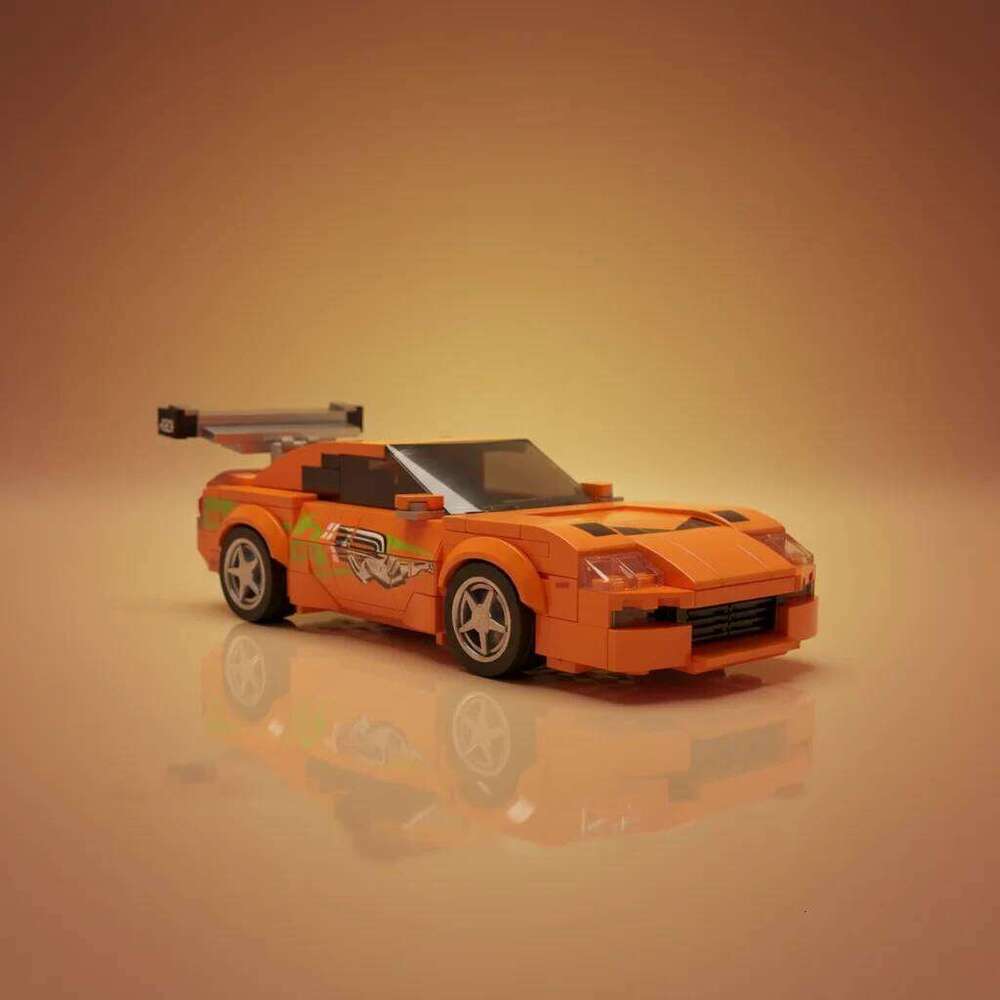 379PCS MOC Brian Classic Racing Building Blocks Four Color Series Assembling Model Toy Brick Children's Birthday Gift Z260306