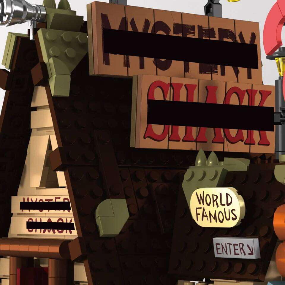 1125PCS/set Gravityed Fall House Building Block Kids Toy for Adults Gifts Farm Architecture Model Bricks Desktop Decor Ornament Z260306