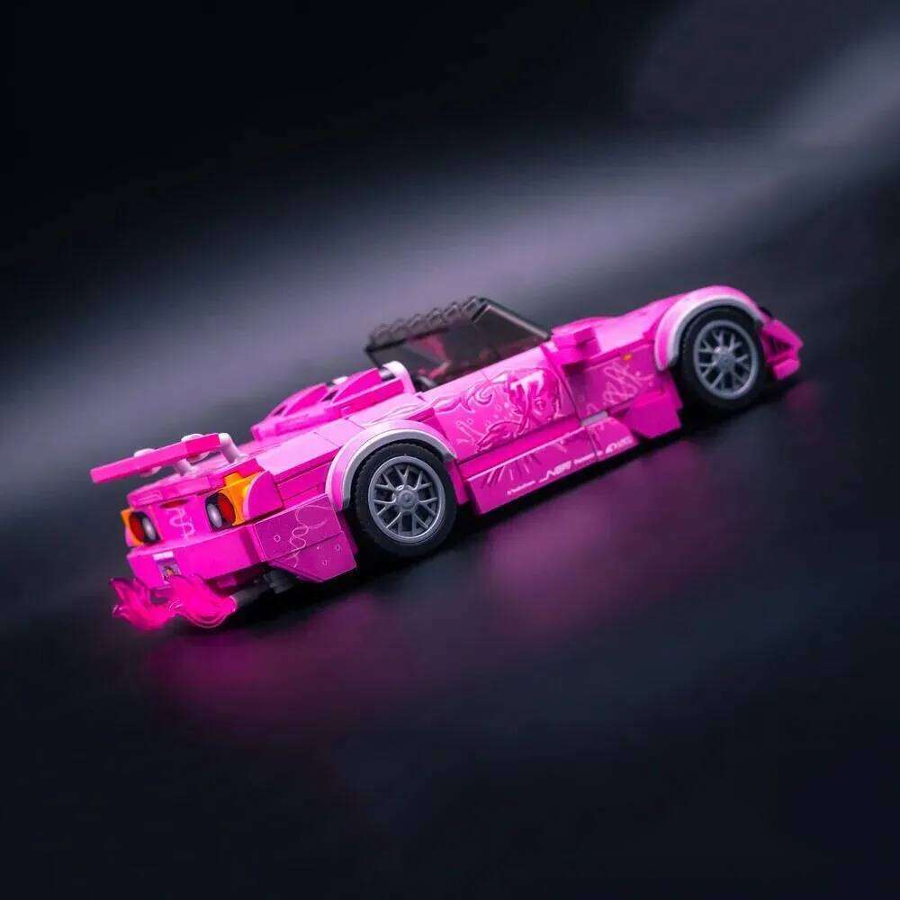 passion series 365PCS MOC DIY supercar Suki's S2000 Building Blocks sports car Assembly model toy brick Children's birthday gift Z260306