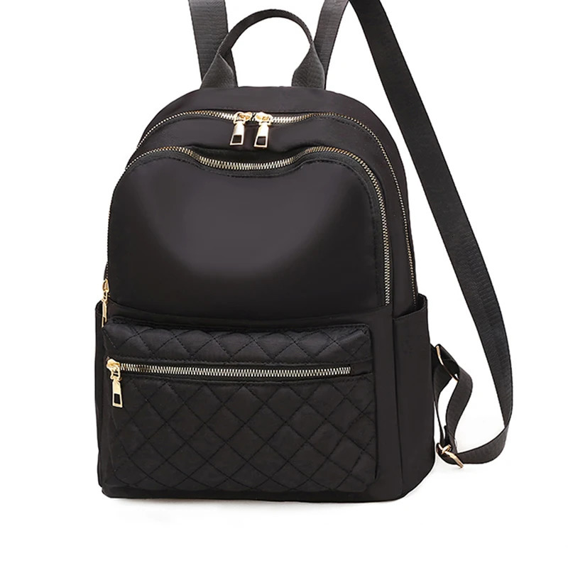 Mens and Womens Trendy Travel Oxford Cloth Small Backpacks Womens Versatile Canvas Bags School Bags260228