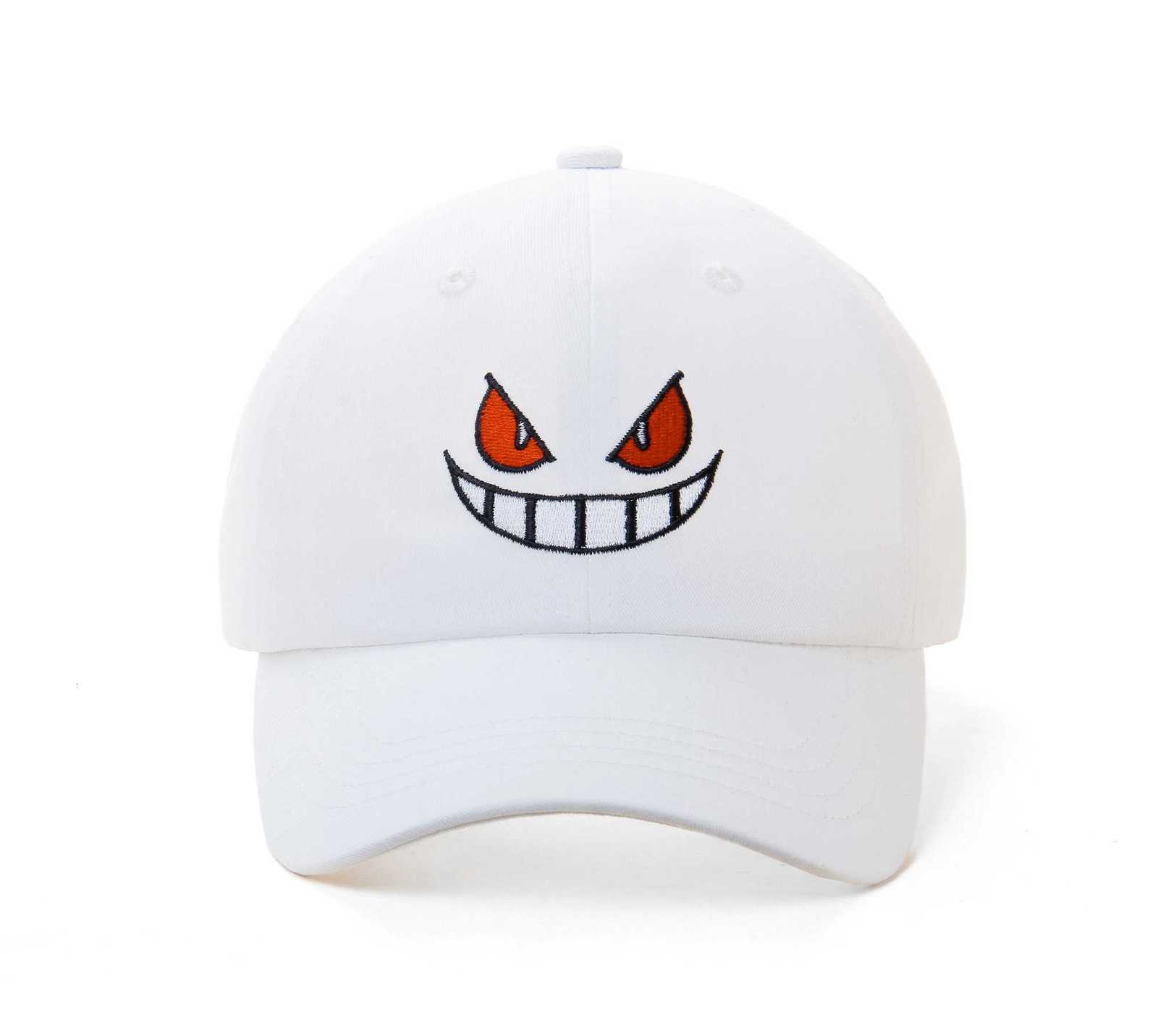 Unisex Cartoon Eyes Embroidery Baseball Caps Outdoor Adjustable Spring and Autumn Casual Sunscreen Hat S260306