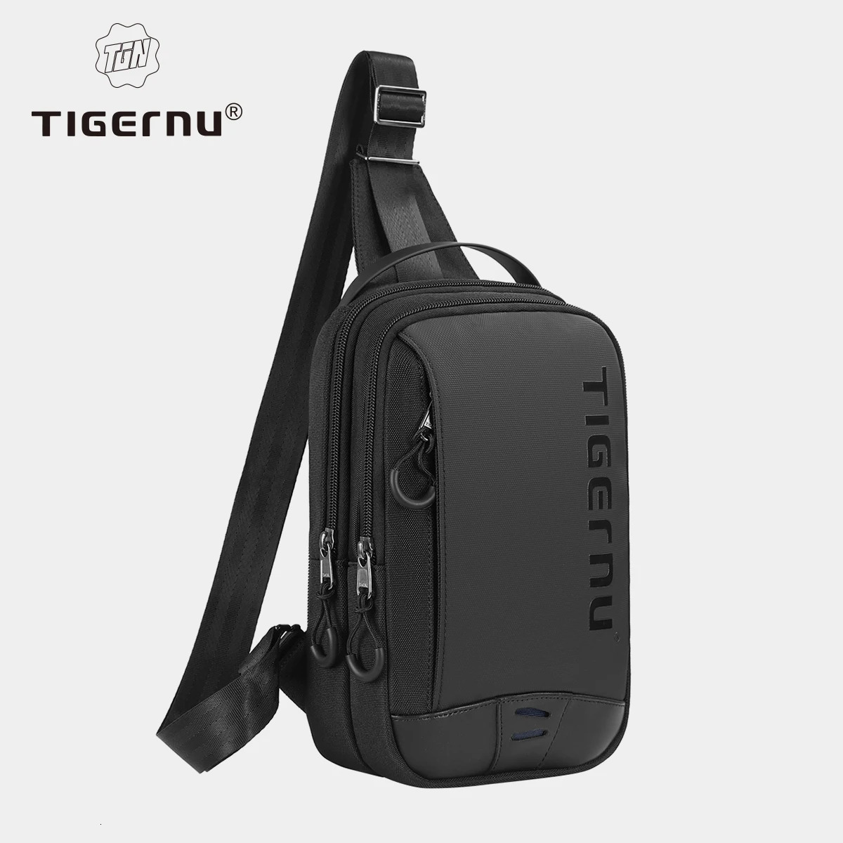Tigernu Chest Bags For Men Cool Style Men Shoulder Bag 97inch IPad Bag Casual Male Crossbody Bag Lightweigt Mini Bags Messenger 260305