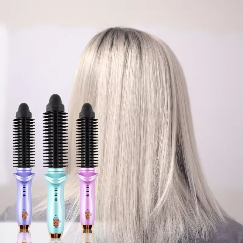 High Quality Hair Curler Electrical PTC Heating Portable Curling Iron Rotating Automatic Hair Curler comb 260305