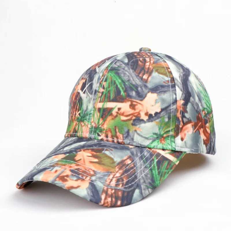 Men Camouflage Sun Cap Embroidery Baseball Cap New Outdoor Adjustable Adult Shading Printed Golf Training Womens hat Visor Hat S260306