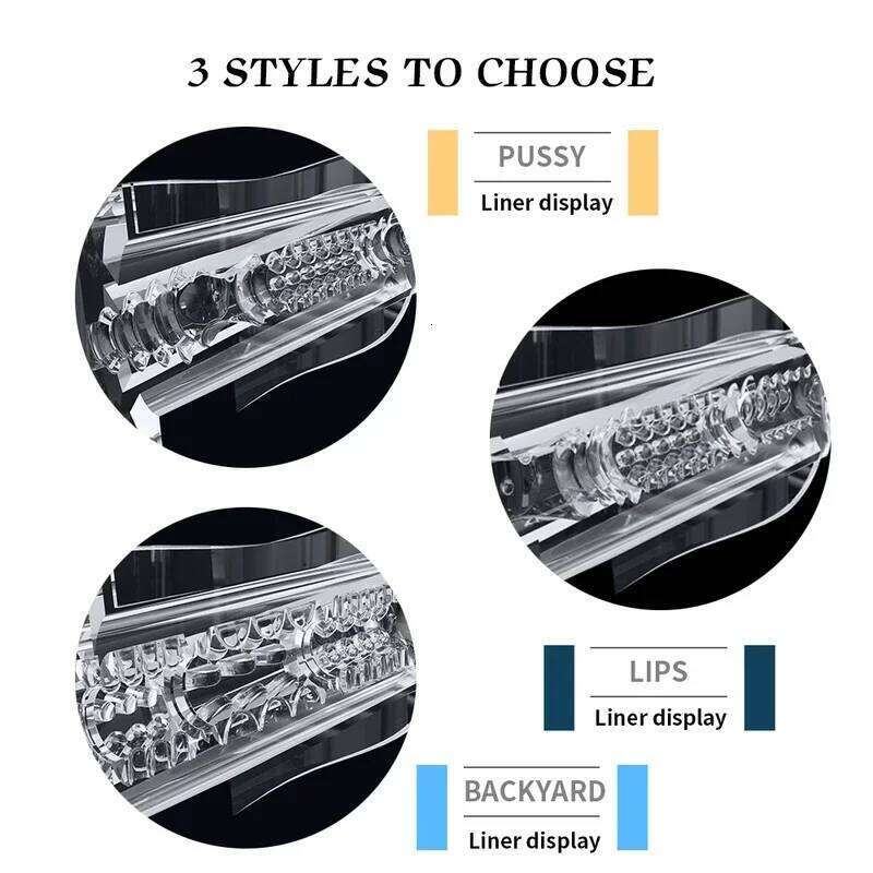 Flesh Vibrating Light Massager Vagina Real Pussy Sex Masturbation Adult Toys Male Masturbator Cup For Men Silicone Product W260305